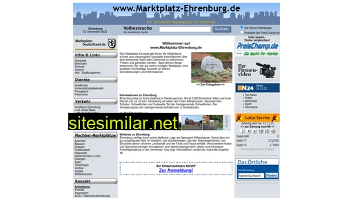marktplatz-ehrenburg.de alternative sites