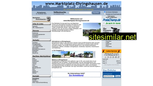 marktplatz-ehringshausen.de alternative sites