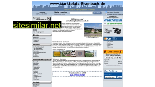 marktplatz-eisenbach.de alternative sites