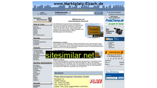 marktplatz-elzach.de alternative sites