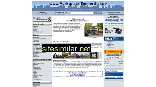 marktplatz-emmerthal.de alternative sites