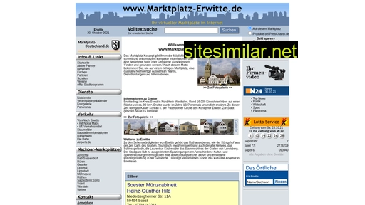 marktplatz-erwitte.de alternative sites