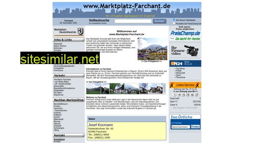marktplatz-farchant.de alternative sites