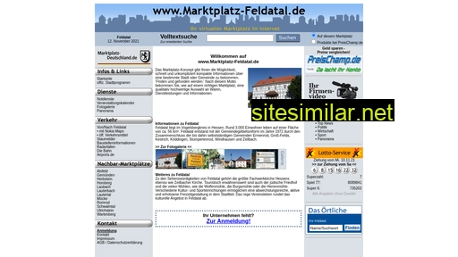 Marktplatz-feldatal similar sites