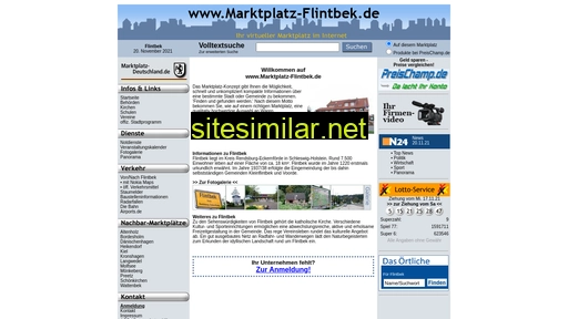 marktplatz-flintbek.de alternative sites