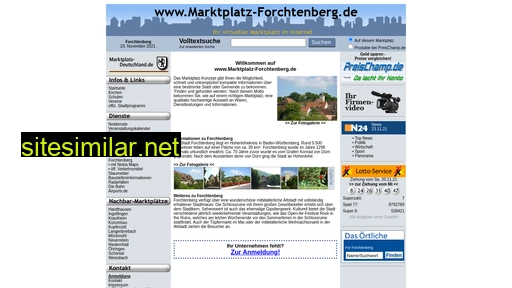 marktplatz-forchtenberg.de alternative sites