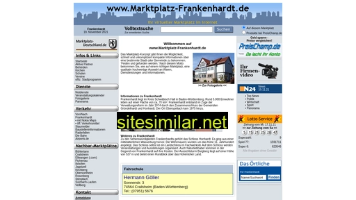 marktplatz-frankenhardt.de alternative sites