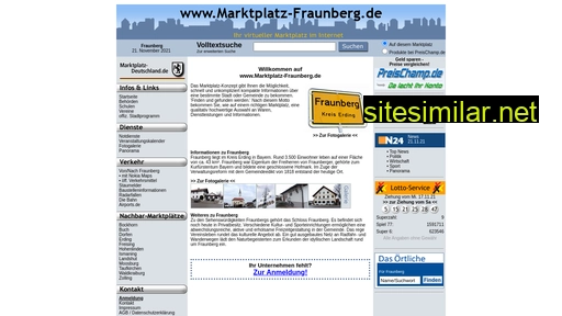 Marktplatz-fraunberg similar sites
