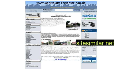 marktplatz-freiensteinau.de alternative sites