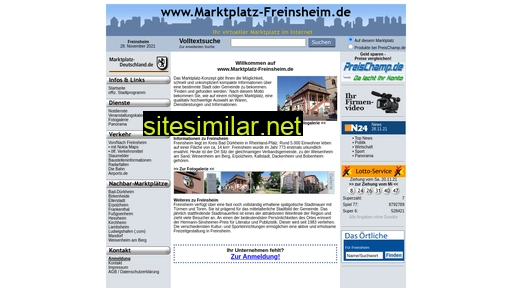 Marktplatz-freinsheim similar sites