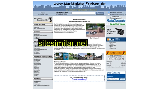 marktplatz-freisen.de alternative sites