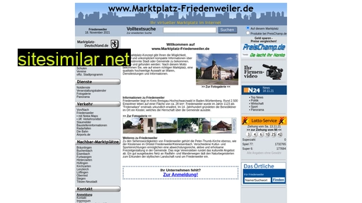 marktplatz-friedenweiler.de alternative sites