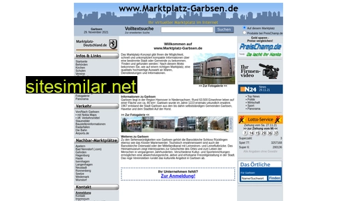 marktplatz-garbsen.de alternative sites