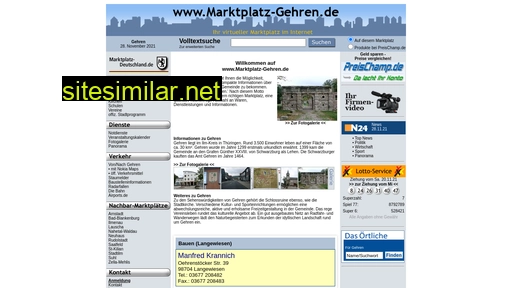 marktplatz-gehren.de alternative sites