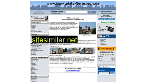 marktplatz-gernsbach.de alternative sites
