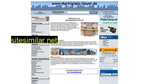 marktplatz-geyer.de alternative sites