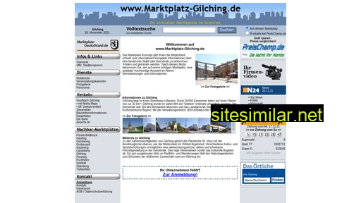 marktplatz-gilching.de alternative sites