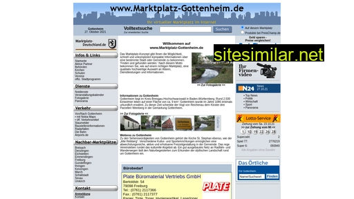 Marktplatz-gottenheim similar sites