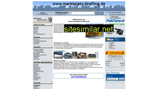 marktplatz-grafling.de alternative sites