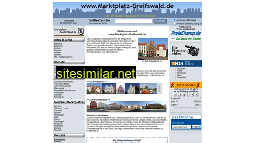 marktplatz-greifswald.de alternative sites