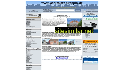 marktplatz-greppin.de alternative sites