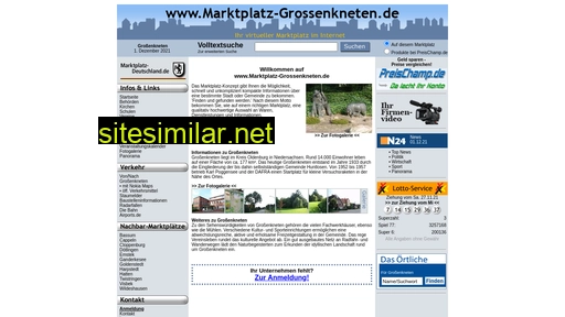 marktplatz-grossenkneten.de alternative sites