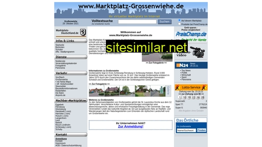 marktplatz-grossenwiehe.de alternative sites