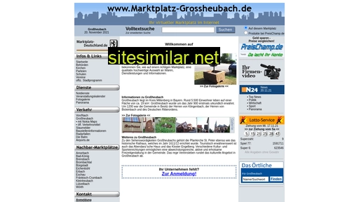 marktplatz-grossheubach.de alternative sites