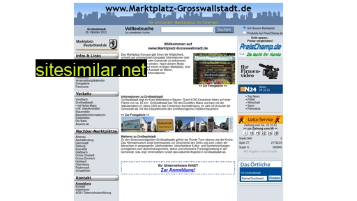marktplatz-grosswallstadt.de alternative sites