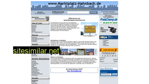 marktplatz-hahnbach.de alternative sites