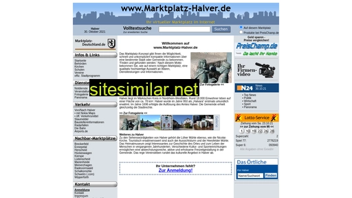 Marktplatz-halver similar sites