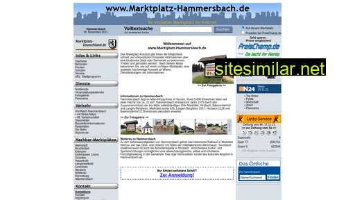 marktplatz-hammersbach.de alternative sites