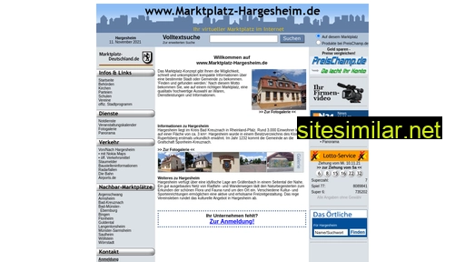 Marktplatz-hargesheim similar sites