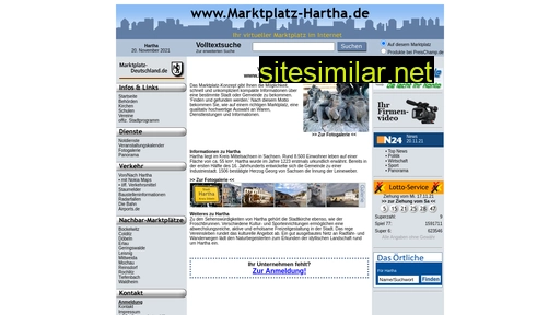 marktplatz-hartha.de alternative sites