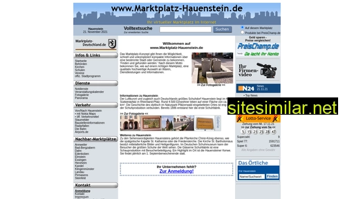 Marktplatz-hauenstein similar sites