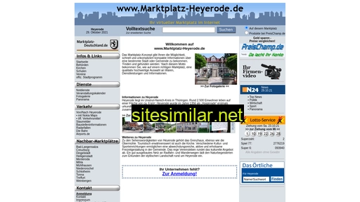 marktplatz-heyerode.de alternative sites