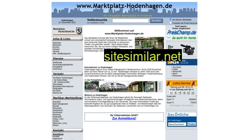 marktplatz-hodenhagen.de alternative sites