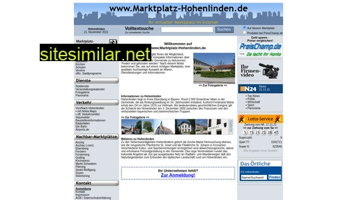 marktplatz-hohenlinden.de alternative sites