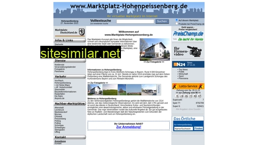 marktplatz-hohenpeissenberg.de alternative sites