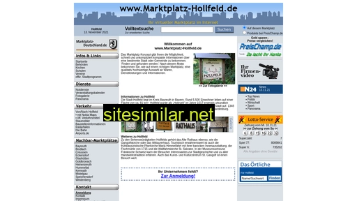 marktplatz-hollfeld.de alternative sites