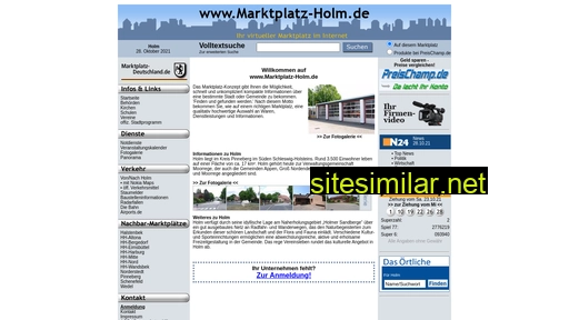 Marktplatz-holm similar sites