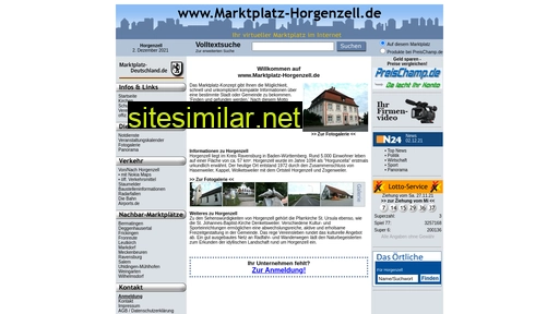 marktplatz-horgenzell.de alternative sites