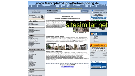 marktplatz-horn-bad-meinberg.de alternative sites