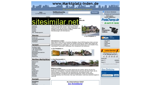 marktplatz-inden.de alternative sites