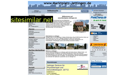 marktplatz-jettingen.de alternative sites