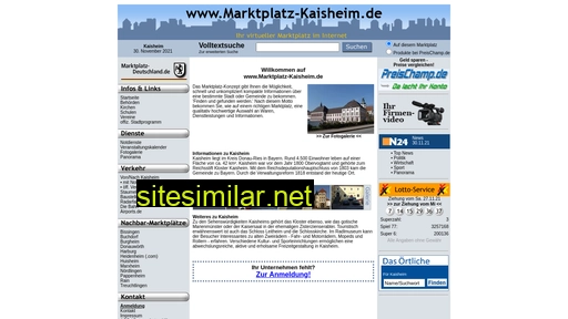 marktplatz-kaisheim.de alternative sites