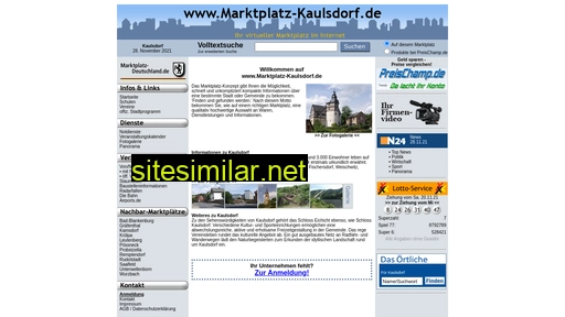 Marktplatz-kaulsdorf similar sites