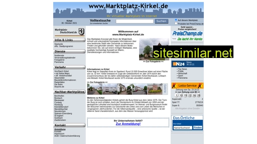 marktplatz-kirkel.de alternative sites
