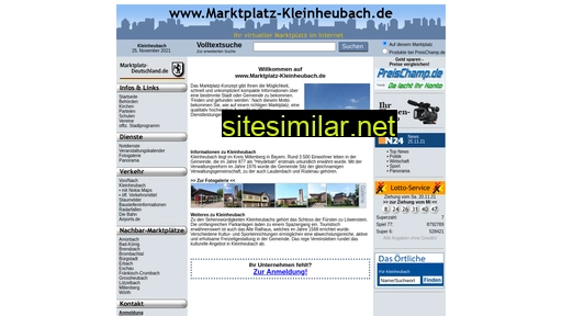 marktplatz-kleinheubach.de alternative sites