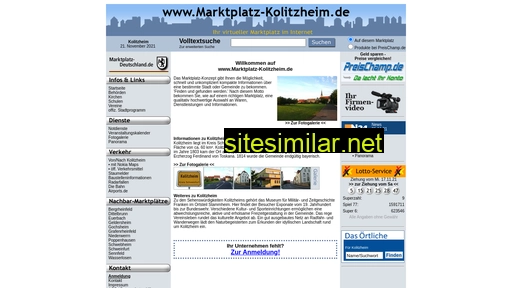 marktplatz-kolitzheim.de alternative sites